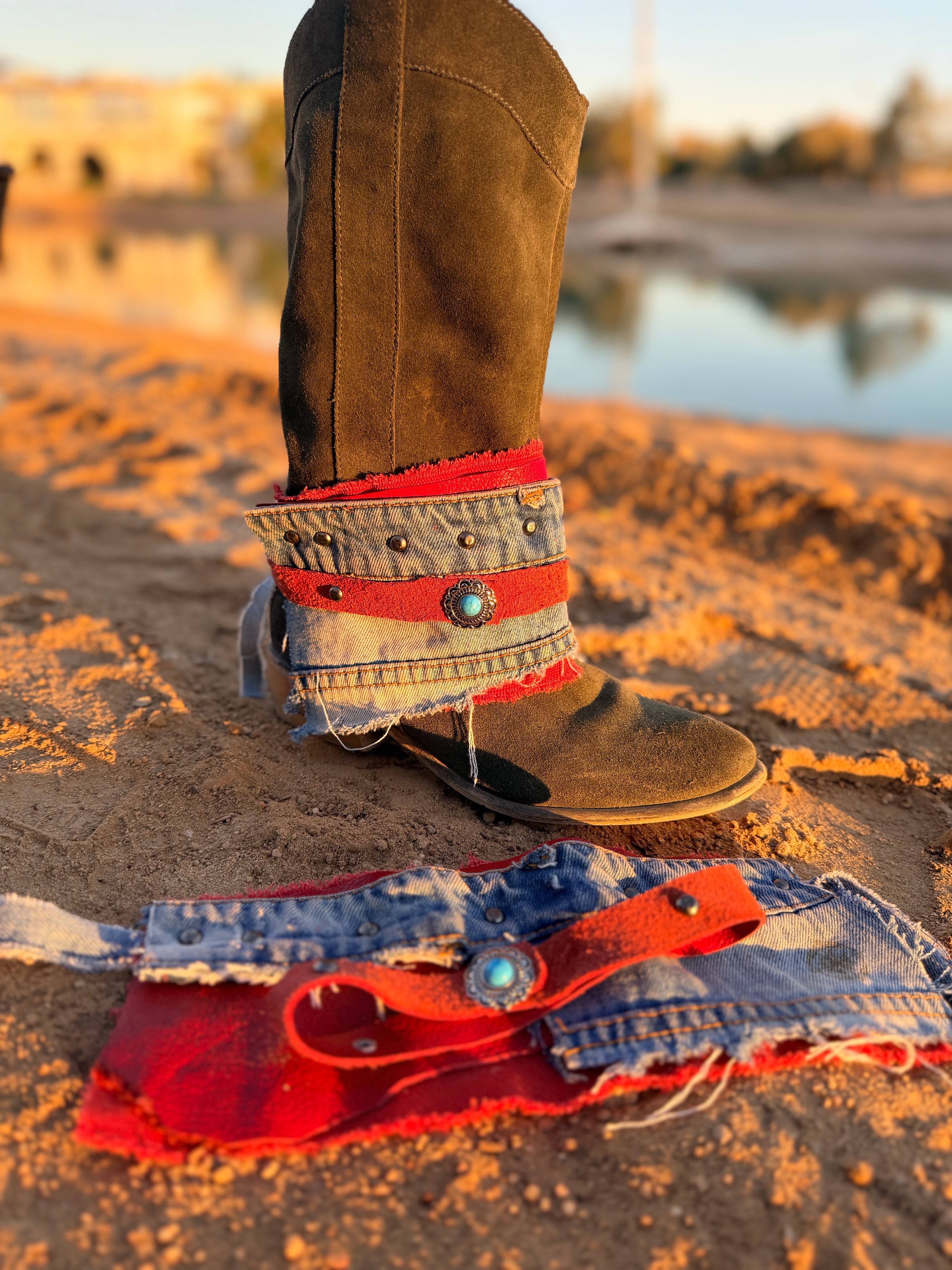 The Denim Boot Cuff