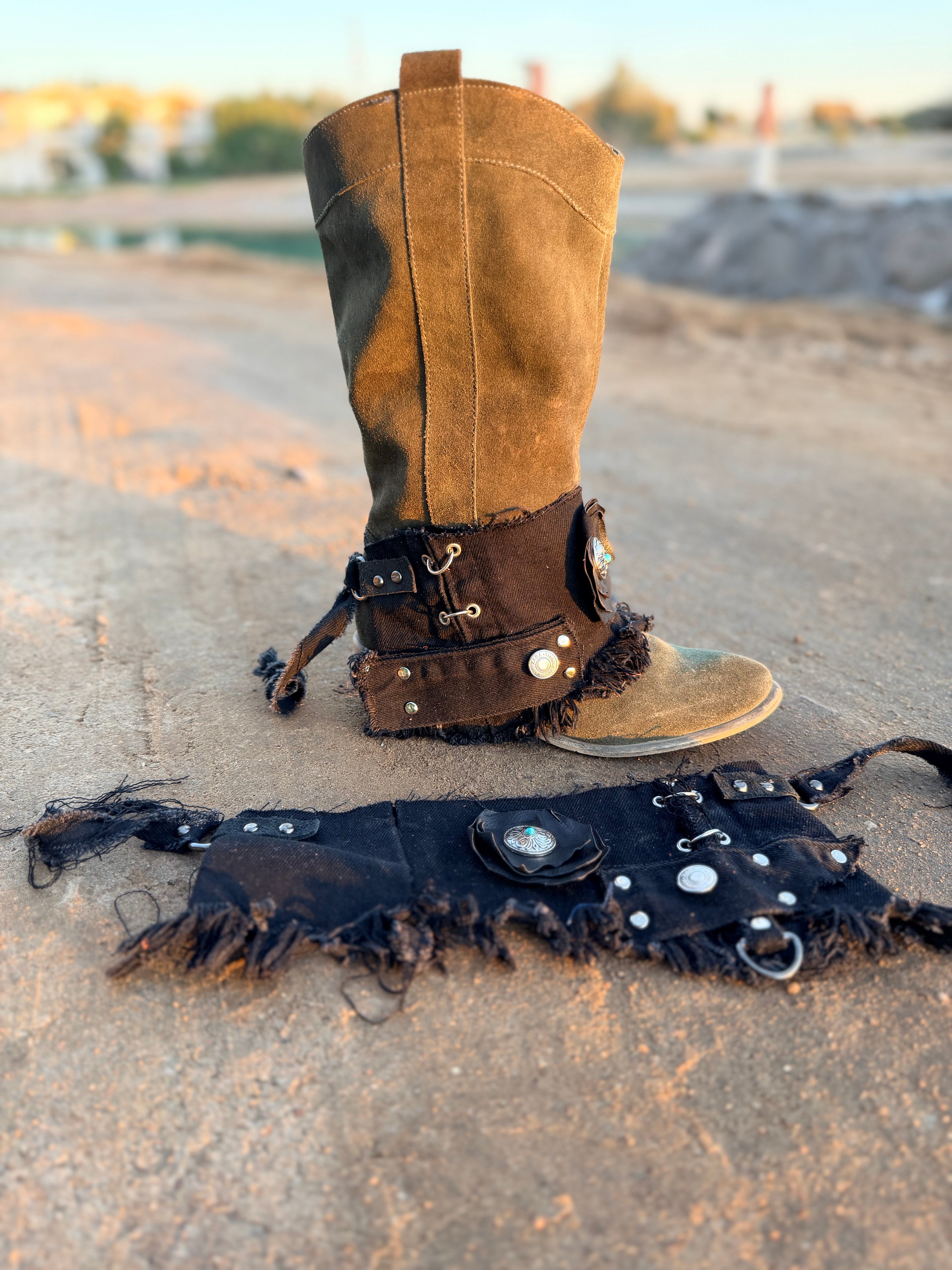 The Distressed Boot Cuff